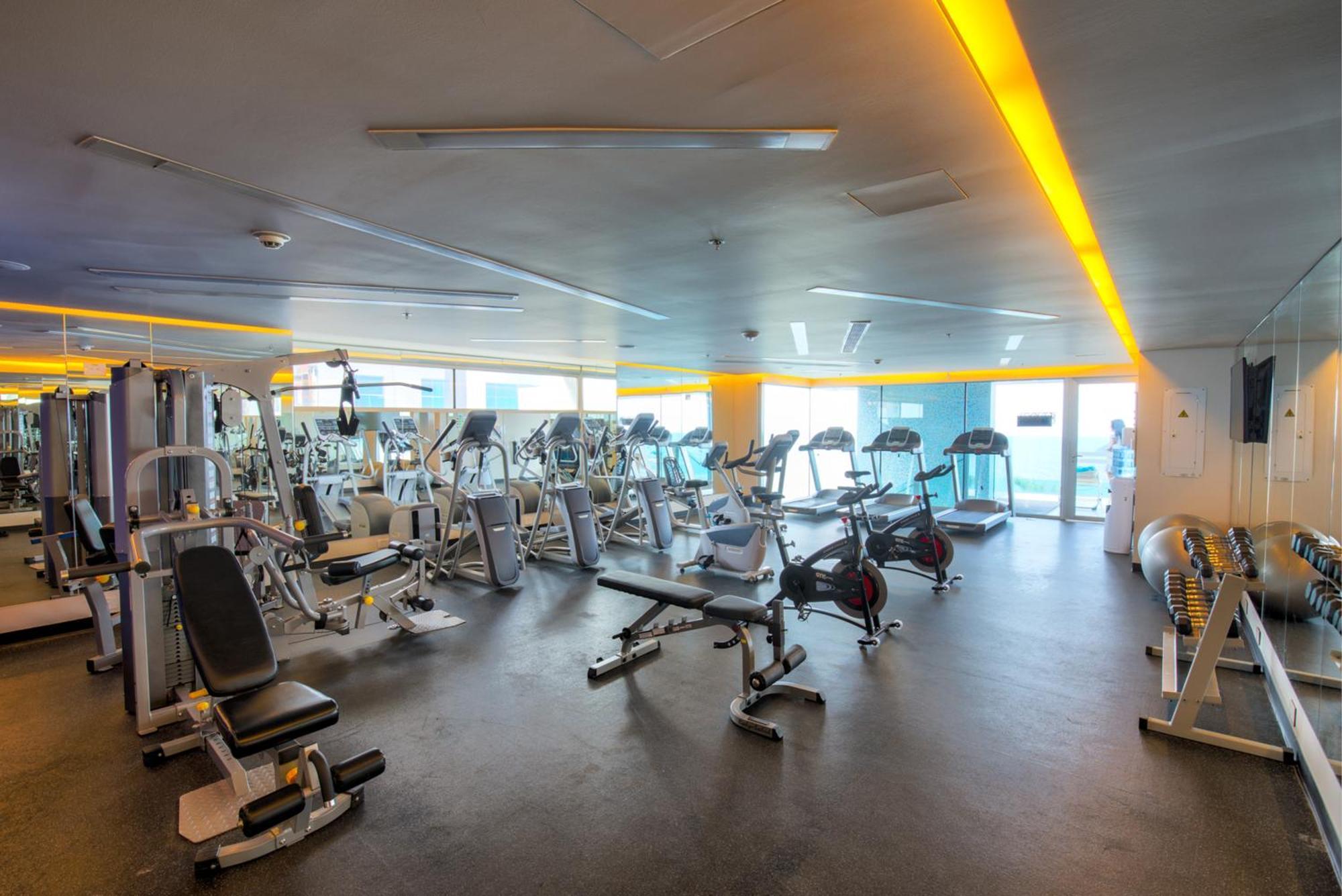 Estelar Cartagena De Indias Hotel Y Centro De Convenciones Exterior foto The gym at the hotel
